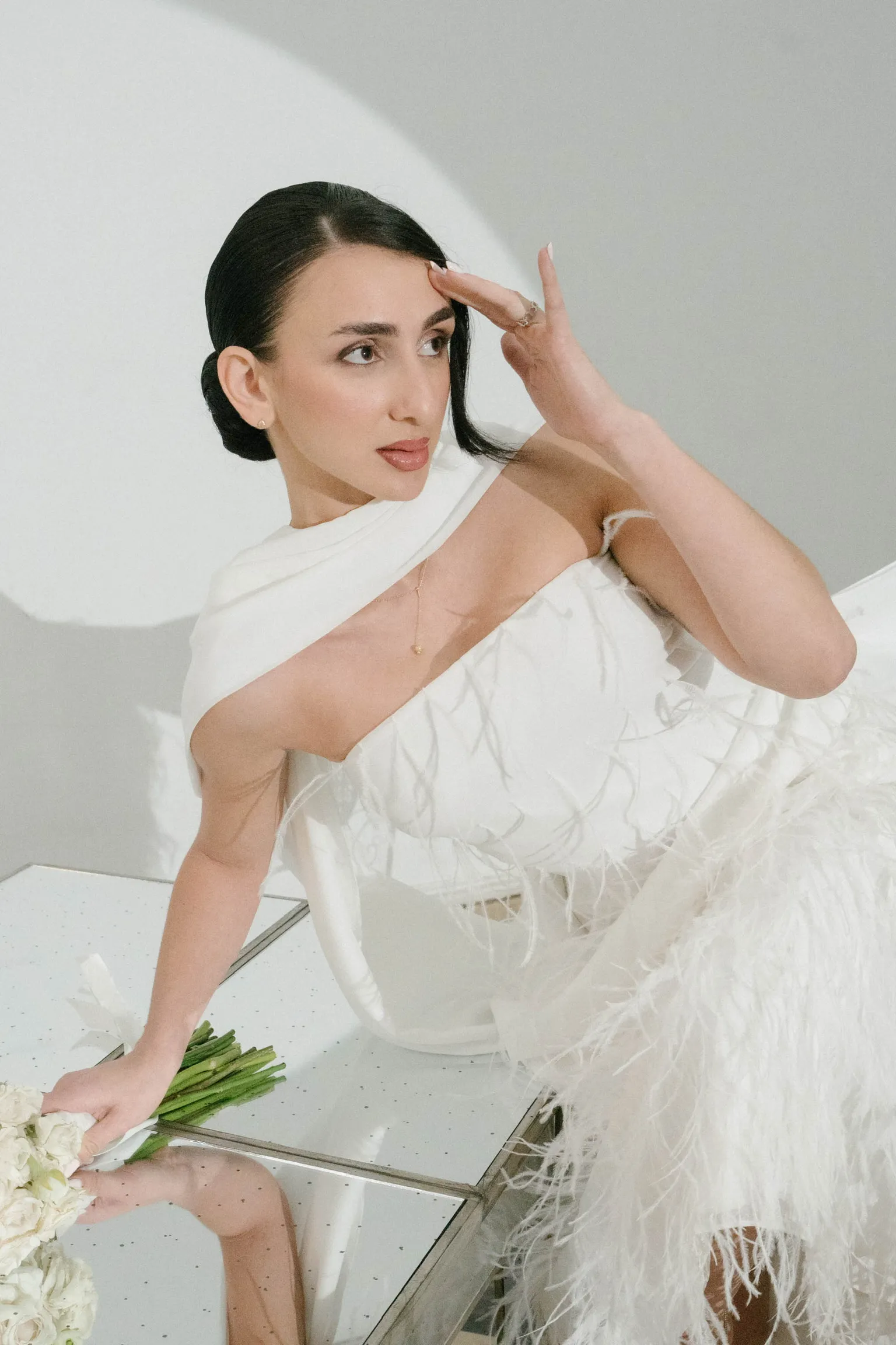 Bridal Cartuja — retrato nupcial con luz natural